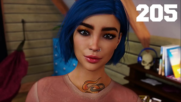 Image Being A DIK #205 - Talking To The Busty Pierced Blue Hair Grunge Girl About Our Feelings