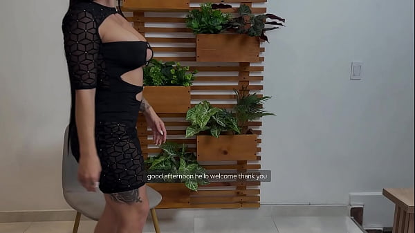 Image Casting Colombian MILF Silvana Lee, ends in rough interracial sex with young brunette BBC, creampie! David Bander