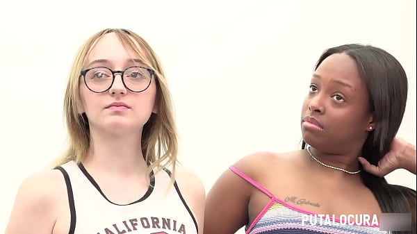 Image Putalocura - La teen rubia Emejota comparte lefa con la morena colombiana Paris en bukkake morboso