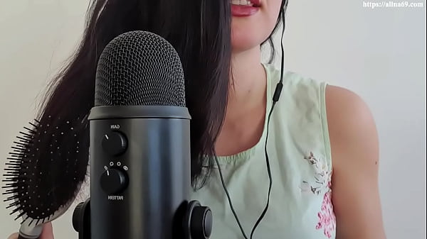 Image Brushing my long hair and inserting it in my pussy ASMR