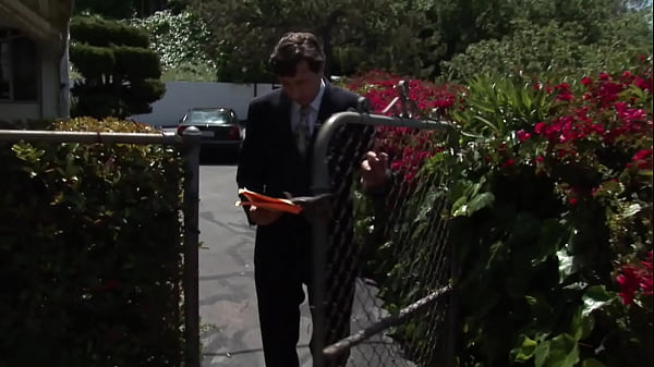 Image Blonde Gives Suit Man Some Candy