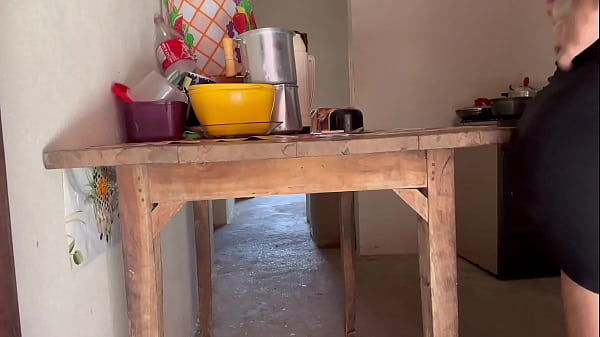 Image There's no way you can't cum watching this video of the maid giving her ass in the kitchen. The full video is on Sheer