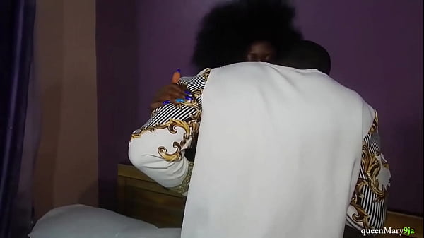 Image Black tall man knows how to suck African gift's pussy till she squirt all ever the bed