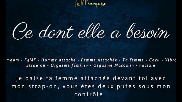 Image Ce dont elle a besoin - french femdom couple humiliation