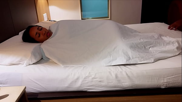 Image stepmom and stepson shared bed and have sex . English subtitles