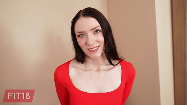 Image Fit18 - Celestina Blooms - Casting Blue Eye Snow White Beauty In Fire Red Bodysuit