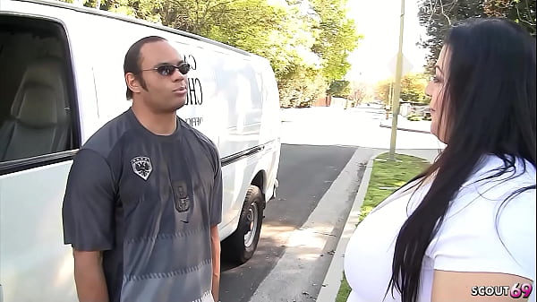 Image Fat Chubby BBW MILF Wife talk to Cheating Interracial Casting Fuck by BBC after Pick Up on the way home