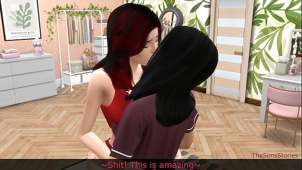 Image Lesbian stepsisters have sex for the first time, anime