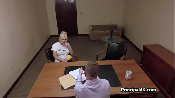 Image Fucking big tit bikini milf on the principals desk
