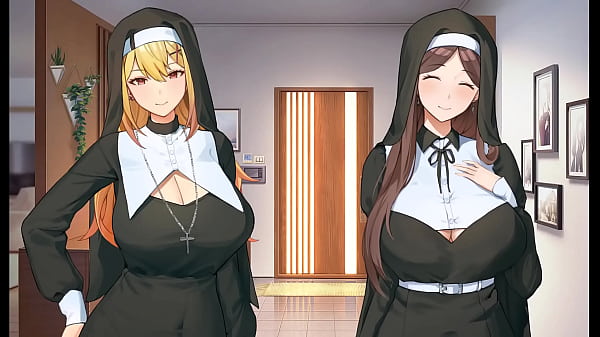 Image Summer Clover [ HAREM HENTAI GAME ] Ep.19 Cute day for the 3 NUNS !