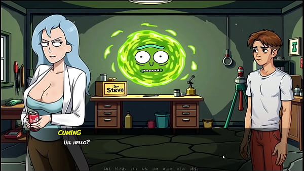 Image Portal Porn Demoniums [ PARODY HENTAI GAME ] Ep.3 MORTY's SISTER giving fan a BLOWJOB !