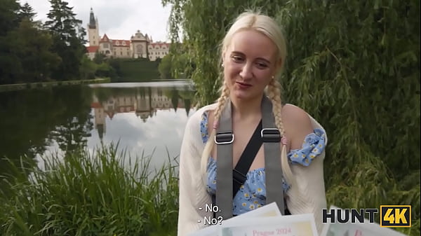 Image HUNT4K. Hunter found a young and tight pussy in the park and fucked her roughly afterwards