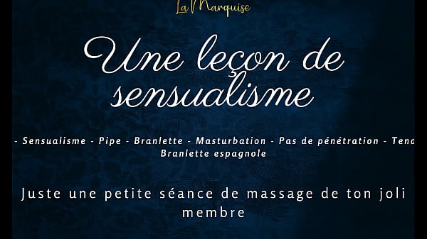 Image Une le&ccedil_on de sensualisme - french audio solo gentle handjob praises