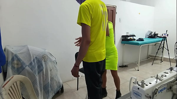 Image whore gets groped at work