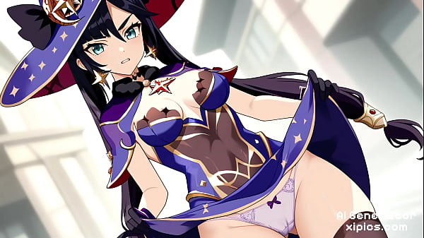 Image Mona Genshin Impact Porn and Hentai Ai compilation sexy and naked