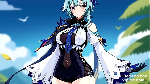 Image Eula Genshin Impact Porn and Hentai Ai compilation sexy and naked