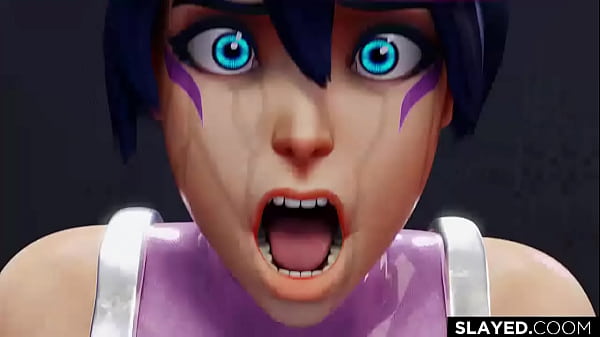 Image shrek azul se epic folla a la kiriko del overwaych