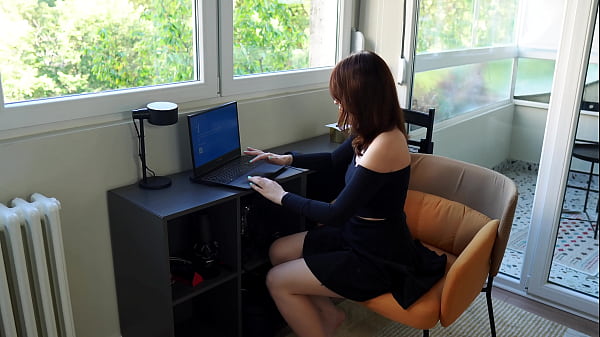 Image Stepmom broke my laptop to have sex with me!