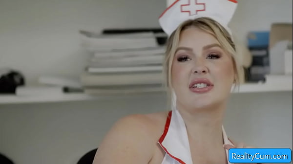 Image Jenna Starr, Nathan Bronson - Sexy big booty blonde busty nurse seducing her horny patient and fuck him good