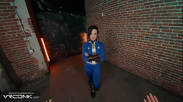 Image VR Conk: Horny Brunette Lucy Sucks And Fucks Anally In Fallout Cosplay Parody pt.1