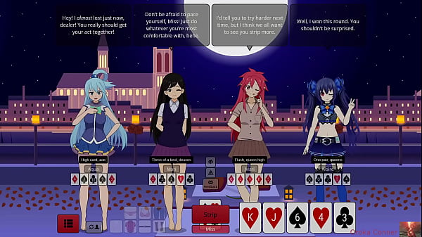 Image Strip Poker with Aqua, Mari & Noire Gets Out of Hand&mdash_Ends in a Heated Show