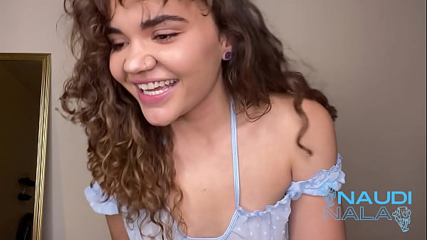 Image Curly Hair Bombshell Fucks Herself with a BBC Dildo