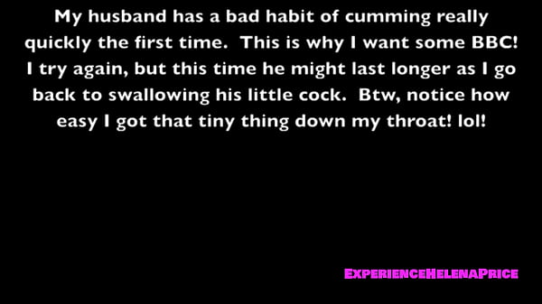 Image ExperienceHelenaPrice - I HATE the taste of my husbands cock and cum!!!