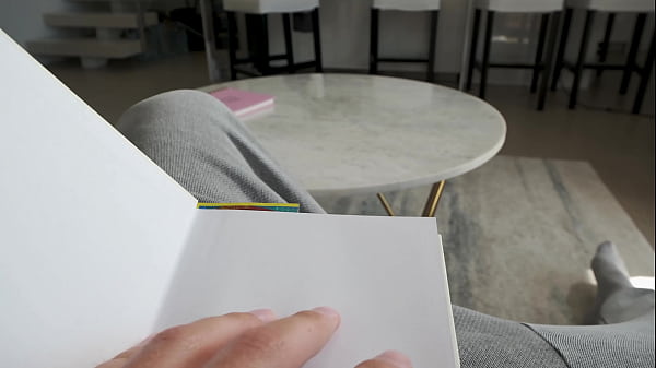 Image Reading a book turned into hot sex