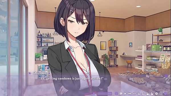 Image Shizuko masturbates thinking about me and I spy on her - Summer Clover #2 (Hentai Game)