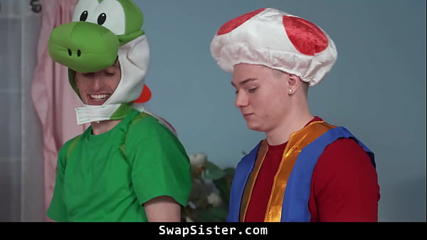 Image Stepbrothers Whip out Their Dicks, They Get Right to Work - Swapsister