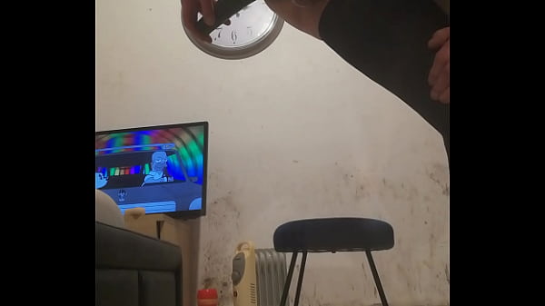 Image Big cucumber ass training, hands free Cummin