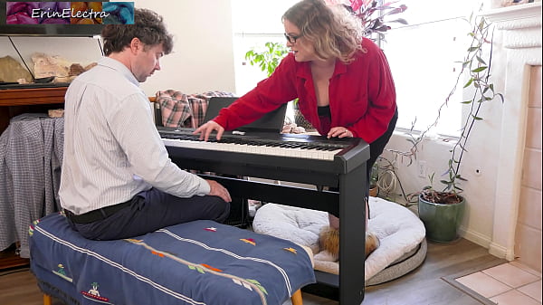 Image Stepmom teaching piano lets stepson fuck her ass to make it more fun