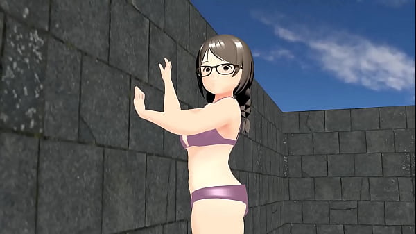 Image 【Kyo】 Animation plump girl playing tennis .【tits】