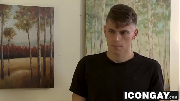 Image Cute twink Troy Accola riding Noah Donovan's big black cock