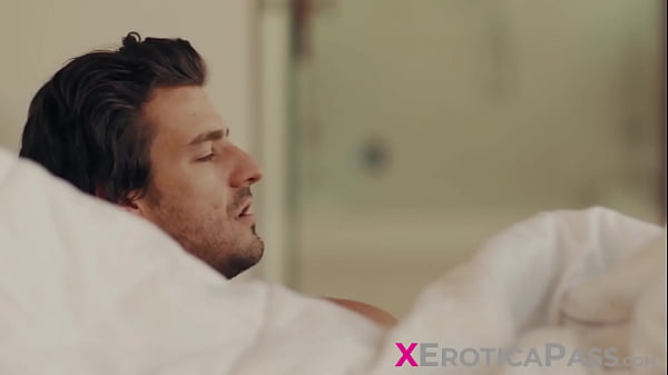 Image Naughty Adira Allure brings her lover in the bed to pleasure him like never before