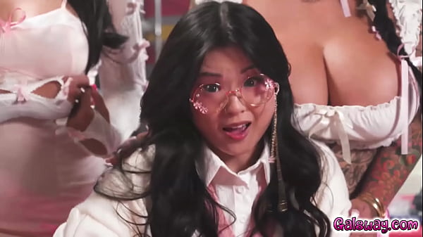 Image Lulu Chus new beautiful Asian girls friends are delighted with what Lulu suggests them to do