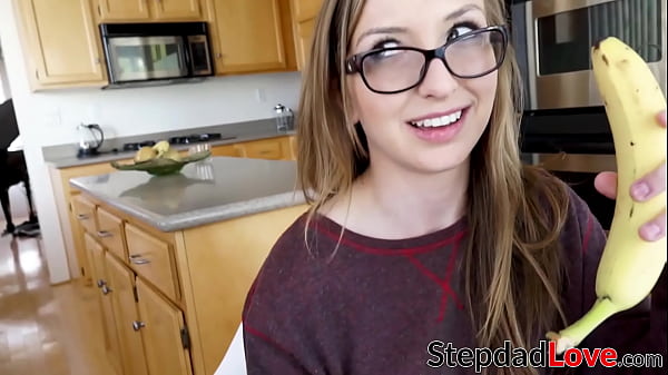Image Sweet developing stepdaughter sucking and fucking big cock in POV