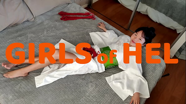Image Rough sex and facial for a cute Japanese rope bunny