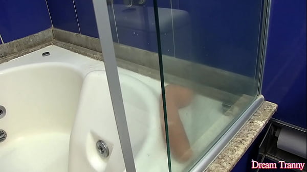Image Sexy Tranny Amanda Ferraz Is Going Dildo Crazy Inside The Bathtub