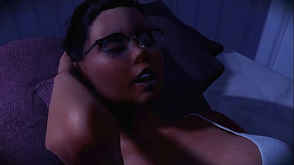 Image Hot Futa Colourfull Threesome Has Babe's Mouth Leaking Cum