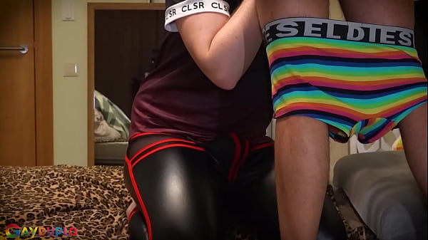 Image Fucked by Grindr guy in Pride Boxers pt1