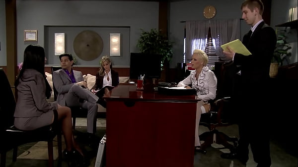 Image Company board meeting goes to a wild group fucking
