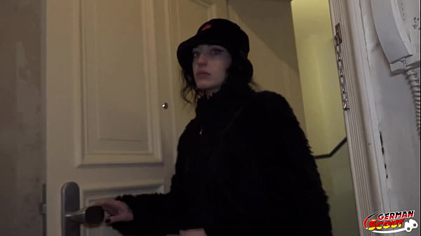 Image GERMAN SCOUT - Crazy Skinny Goth Girl Brisen love Rough Fuck at Porn Casting with Rimjob Squirting and Deepthroat