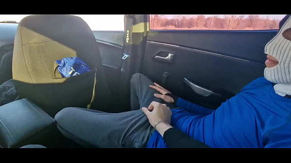 Image Milky handsome femboy fucked hard by an Uber taxi driver in full view