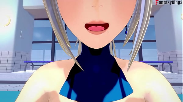 Image Samus Aran fucking behind the pool | 3 | Metroid | Full & POV on Sheer & PTRN: Fantasyking3