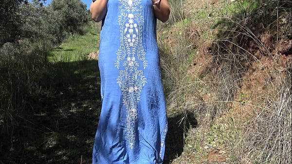 Image TABOO!!! muslim aunty lets me rub her old hairy pussy on her farm