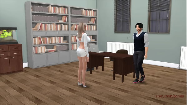 Image Boss has fun with secretaries one by one in the office