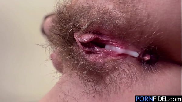 Image Hot hairy home fuck with warm thick creampie in pussy - Jackie Hoff