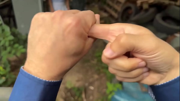 Image HUNT4K. POV sex with a hot brunette, her family caught us