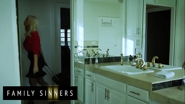 Image FAMILY SINNERS - Blonde Milf Is Feeling Lonely In Her Marriage And Decides To Spice Things Up With Her Stepson